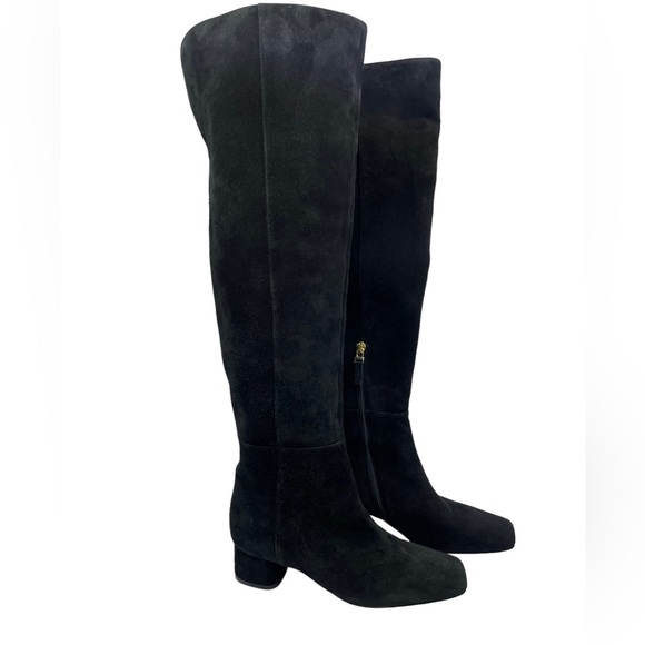Diane B made in Italy black suede knee high boots size 36 - Picture 11 of 17